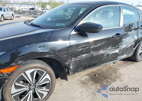 2016 Honda Civic Ex-L z USA, uszkodzony, nr VIN 2HGFC1F75GH650350